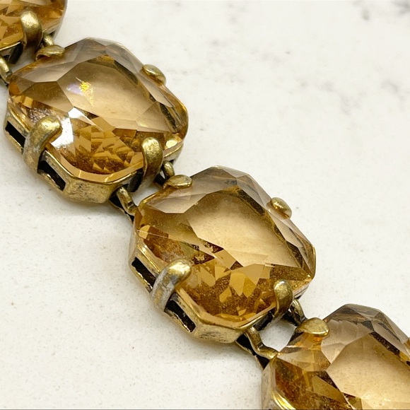 J. Crew Faceted Crystal Vintage Bracelet - Picture 3 of 12